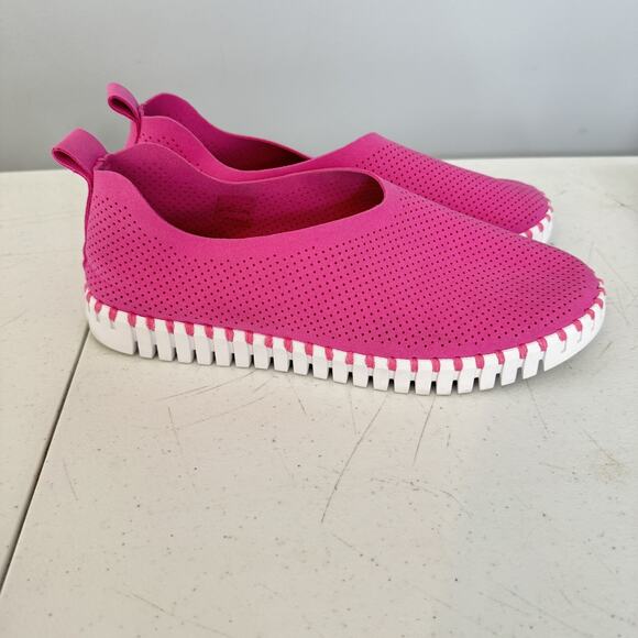 Ilse Jacobsen Tulip 139 Rose Violet Pink Slip On Sneaker Size 40 9.5-10 - Picture 1 of 9